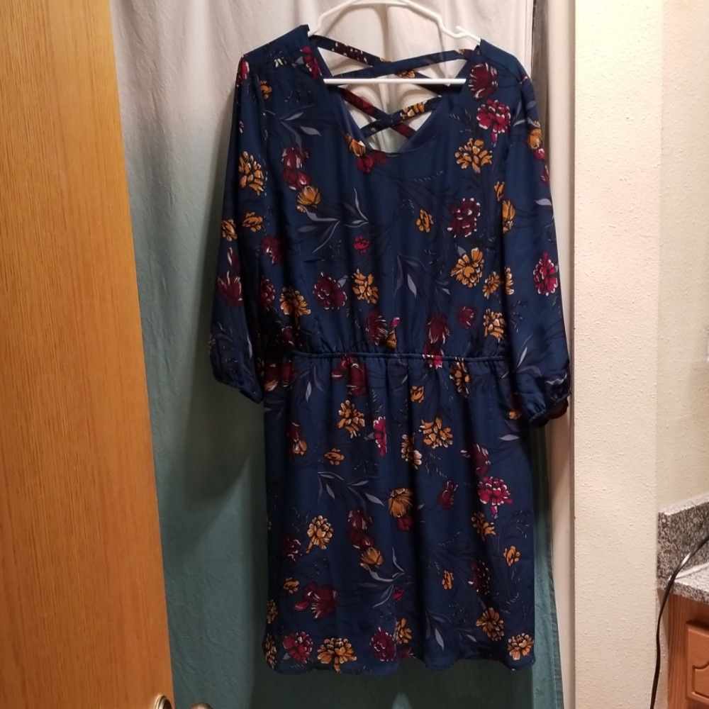 Green Floral Dress